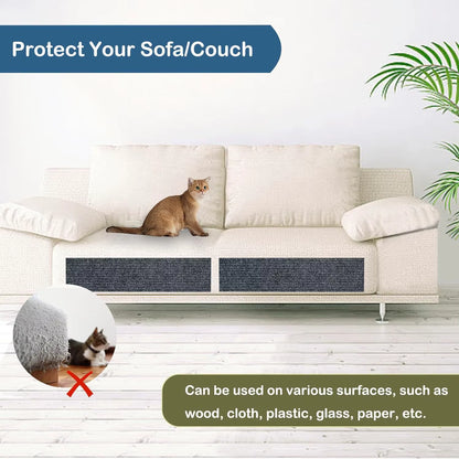 Wall Self-Adhesive anti Cat Scratch Sofa DIY Cats Scratch Protection Paws Sharpen Trimmable Carpet Cats Scratch Board ﻿