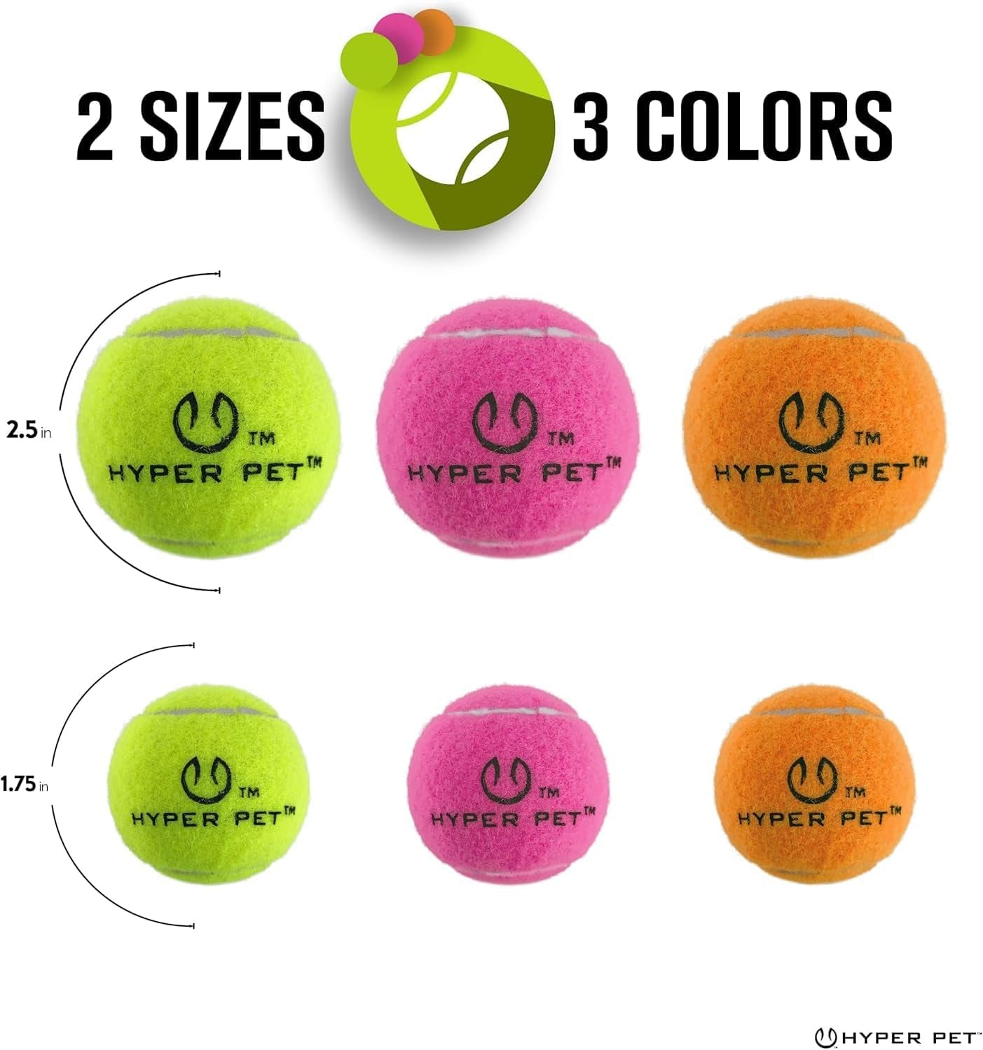 MINI Tennis Balls for Dogs (Pet Safe Dog Ball Dog Tennis Balls for Exercise & Training) Dog Ball Interactive Dog Toys Work with  K9 Kannon MINI Dog Ball Launcher - 4 Pack MINI Pink