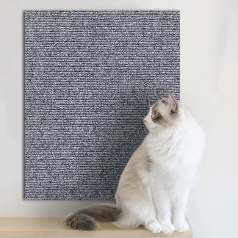 Wall Self-Adhesive anti Cat Scratch Sofa DIY Cats Scratch Protection Paws Sharpen Trimmable Carpet Cats Scratch Board ﻿