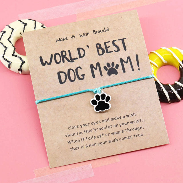 Paws Wish Bracelet for Dog Moms