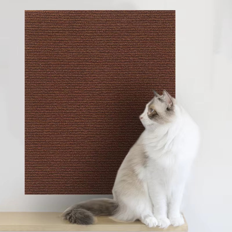 Wall Self-Adhesive anti Cat Scratch Sofa DIY Cats Scratch Protection Paws Sharpen Trimmable Carpet Cats Scratch Board ﻿