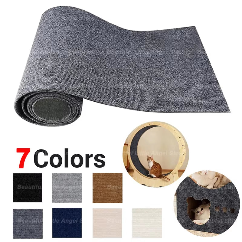Wall Self-Adhesive anti Cat Scratch Sofa DIY Cats Scratch Protection Paws Sharpen Trimmable Carpet Cats Scratch Board ﻿